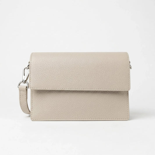 Luxe Crossbody borsa a tracolla vera pelle con chiusura magnetica – vista laterale