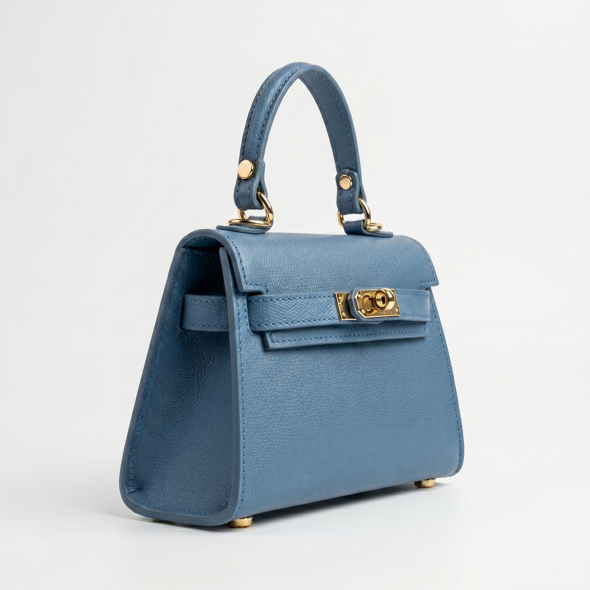 Mini Beky borsa vera pelle rossa con tracolla regolabile – interno e tasche