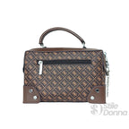 Mini Borsa da Medico in Ecopelle con Monogramma - Stile Donna Bags