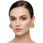 Orecchini Spilla Astratti Vintage in Oro e Argento - Stile Donna Bags