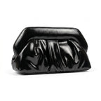 Coconuda Pochette Drappeggiata con Chiusura a Clip - Stile Donna Bags
