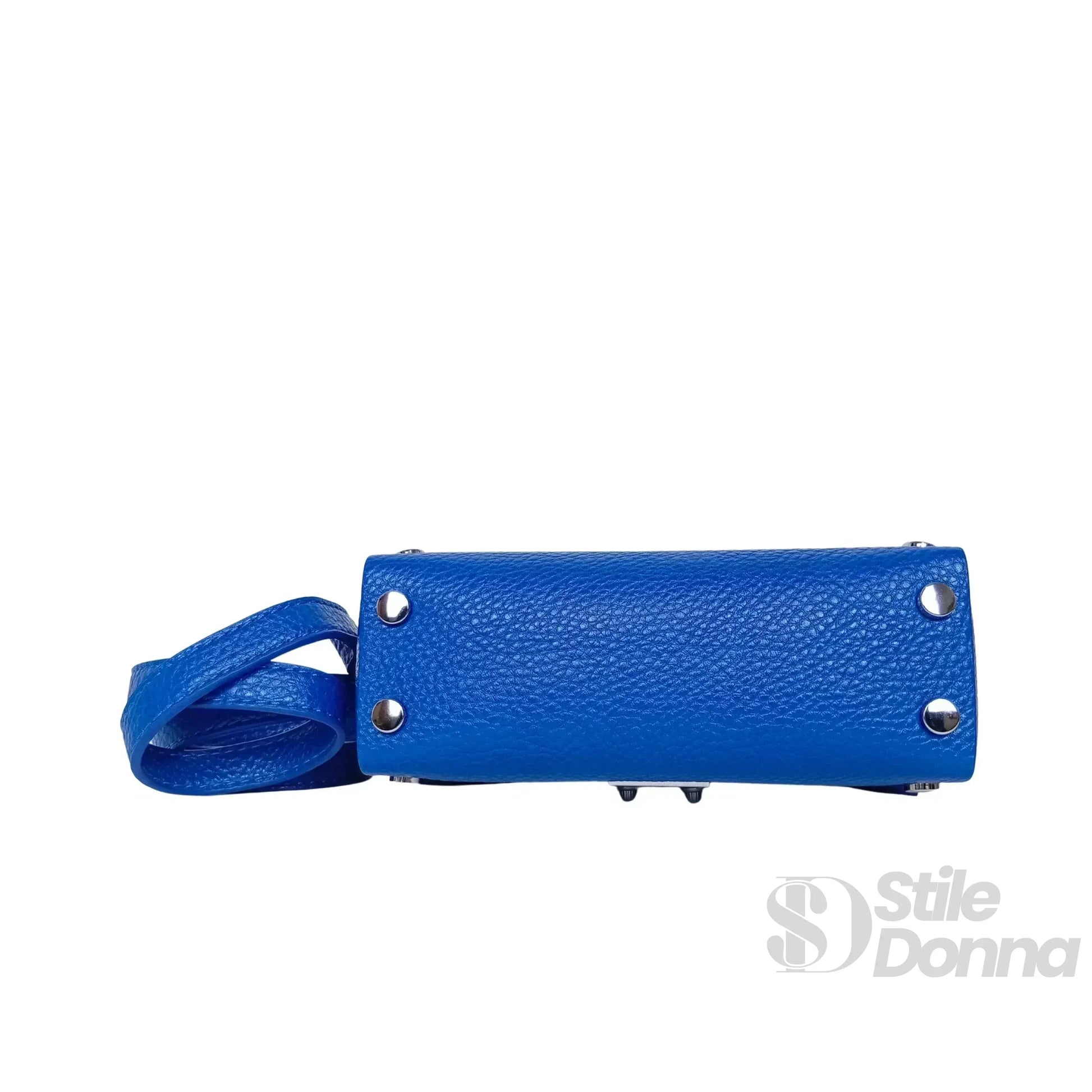Stile Donna pochette a tracolla ecopelle borsetta mini – dettaglio chiusura