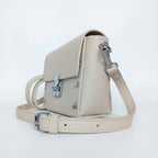 Pochette a Tracolla in Ecopelle con Finiture Argento - Stile Donna Bags