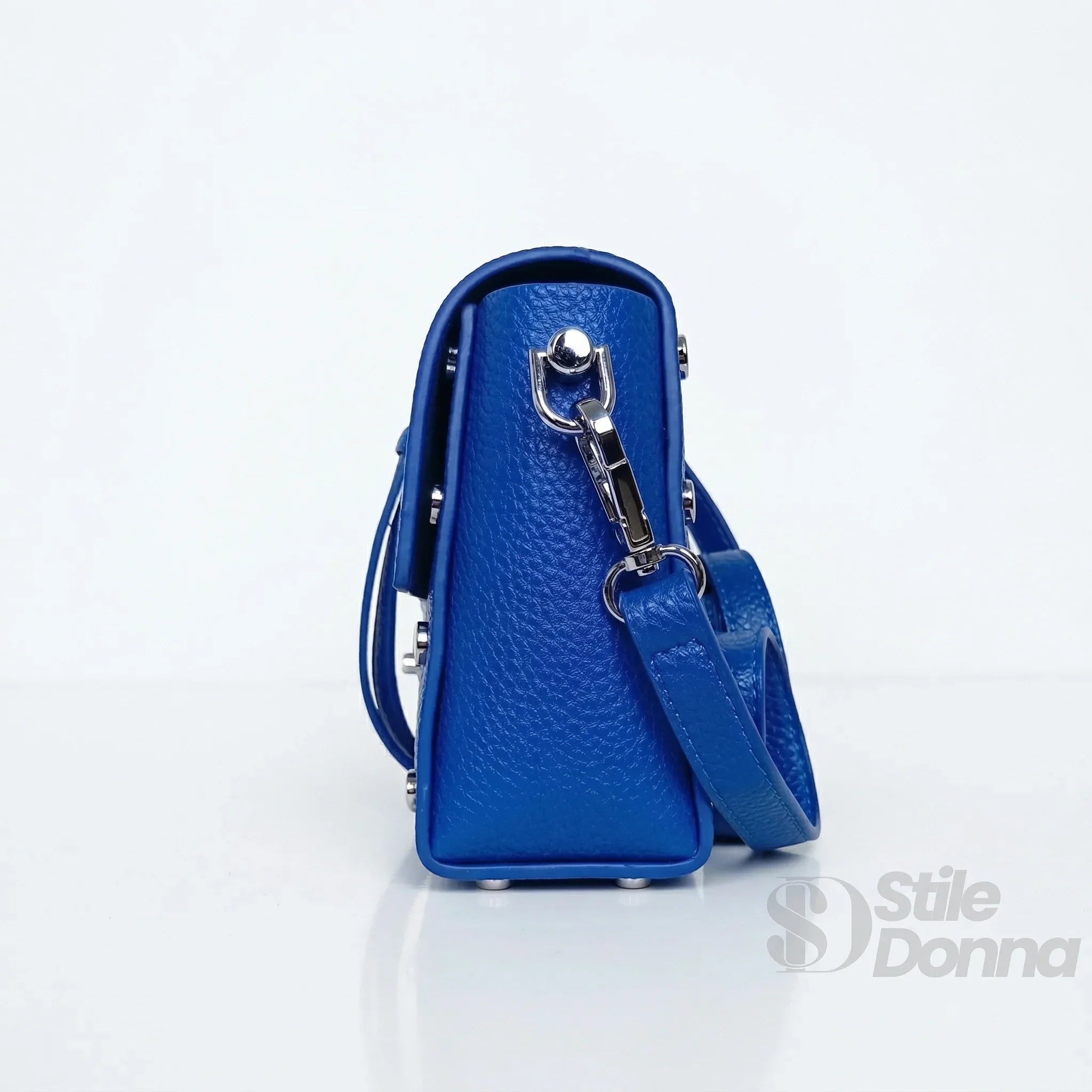 Stile Donna pochette a tracolla ecopelle con finiture argento – vista supplementare