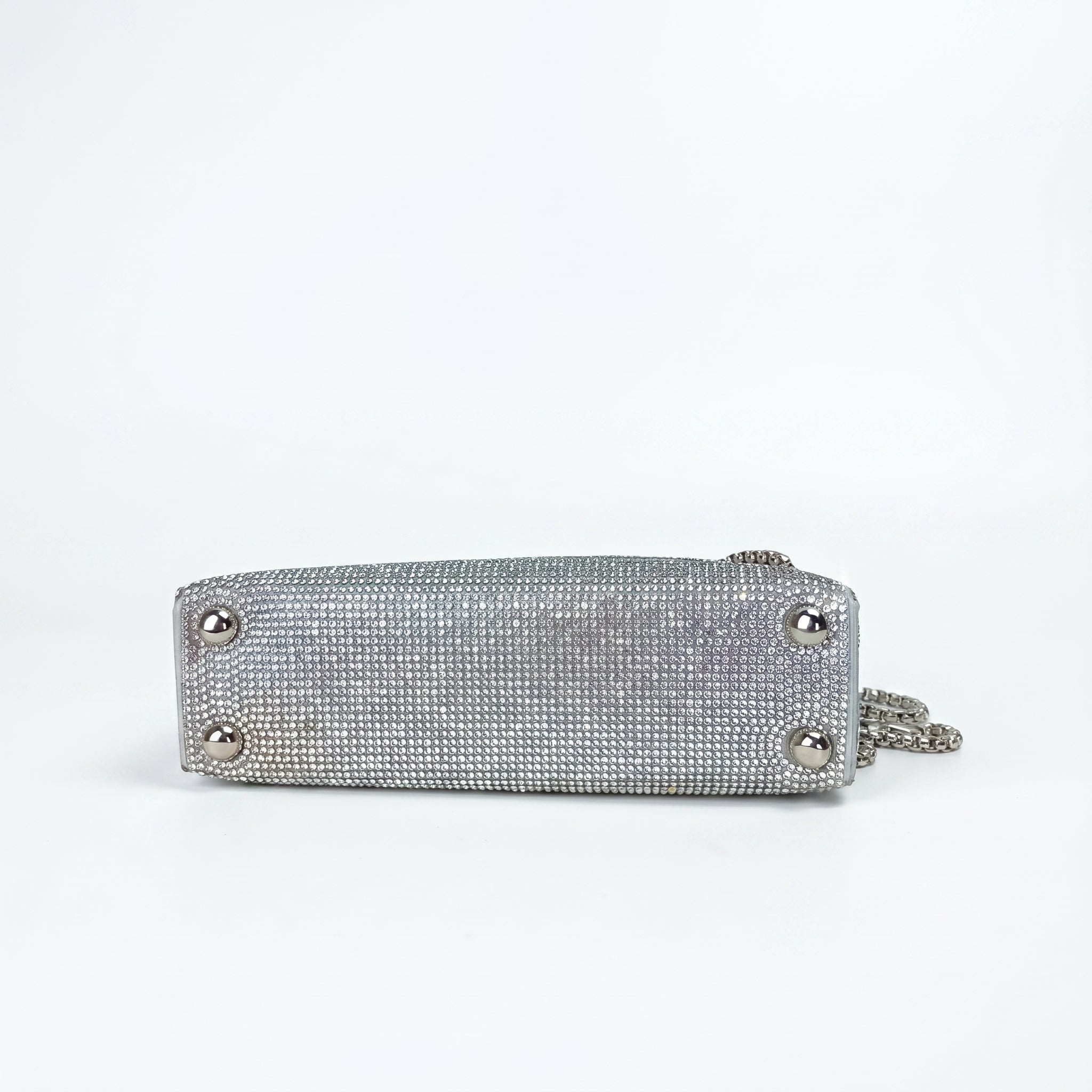 Stile Donna pochette strass cristallo – vista posteriore