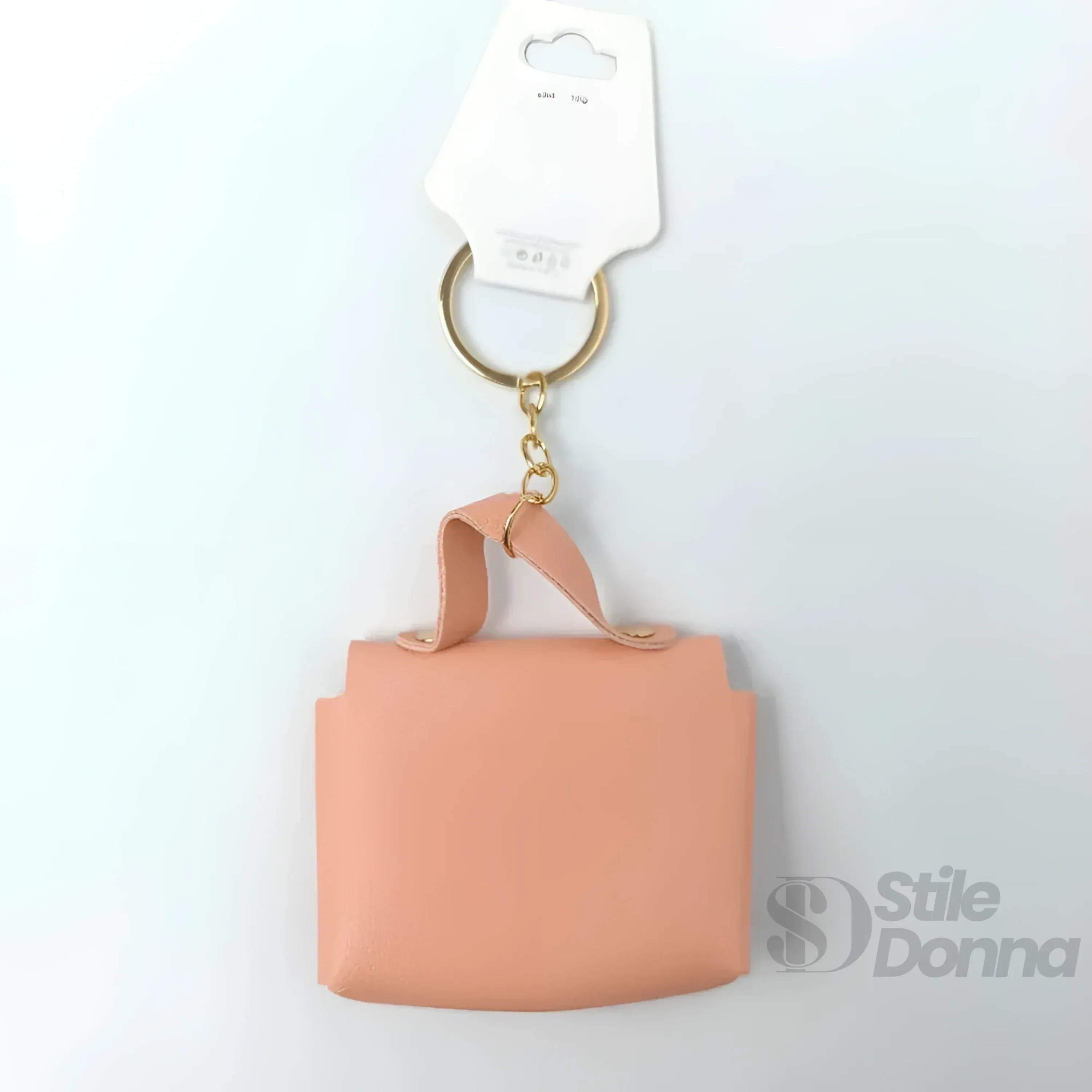 Stile Donna portachiavi mini portamonete ecopelle floreale – vista supplementare 7