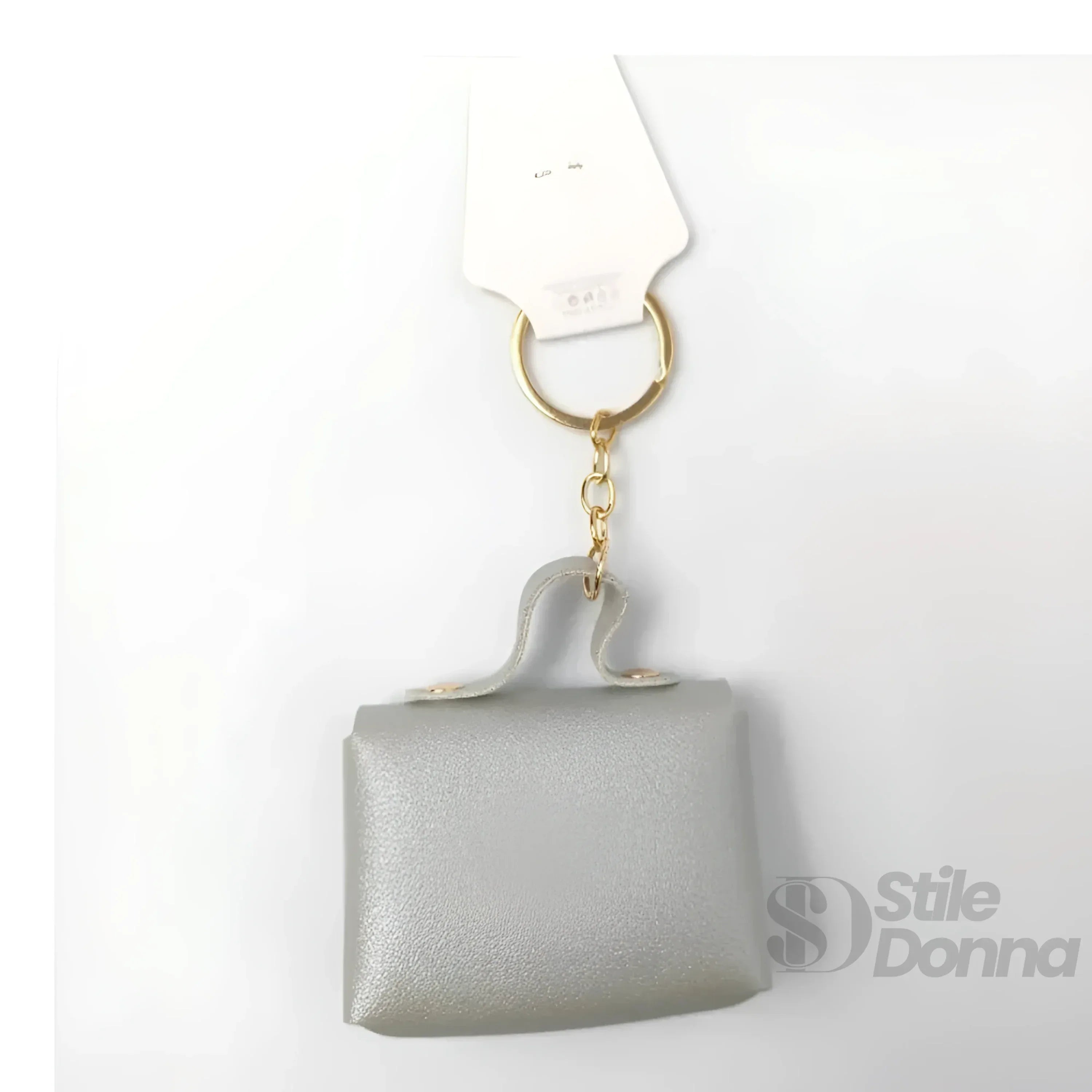 Stile Donna portachiavi mini portamonete ecopelle floreale – vista supplementare 8