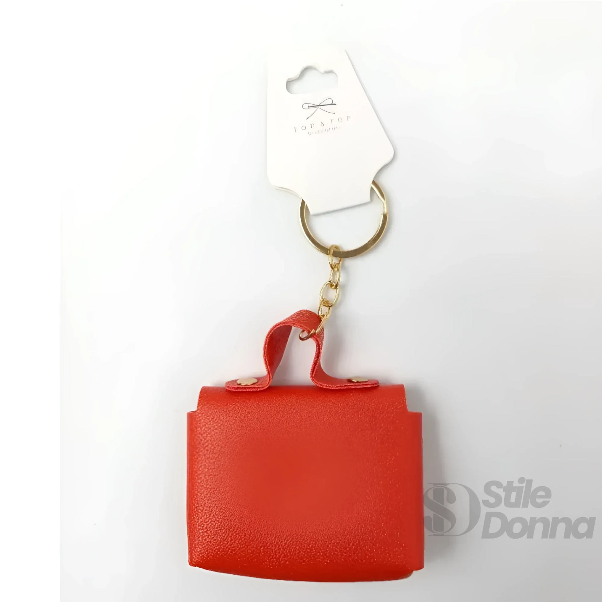 Stile Donna portachiavi mini portamonete ecopelle floreale – vista supplementare 10