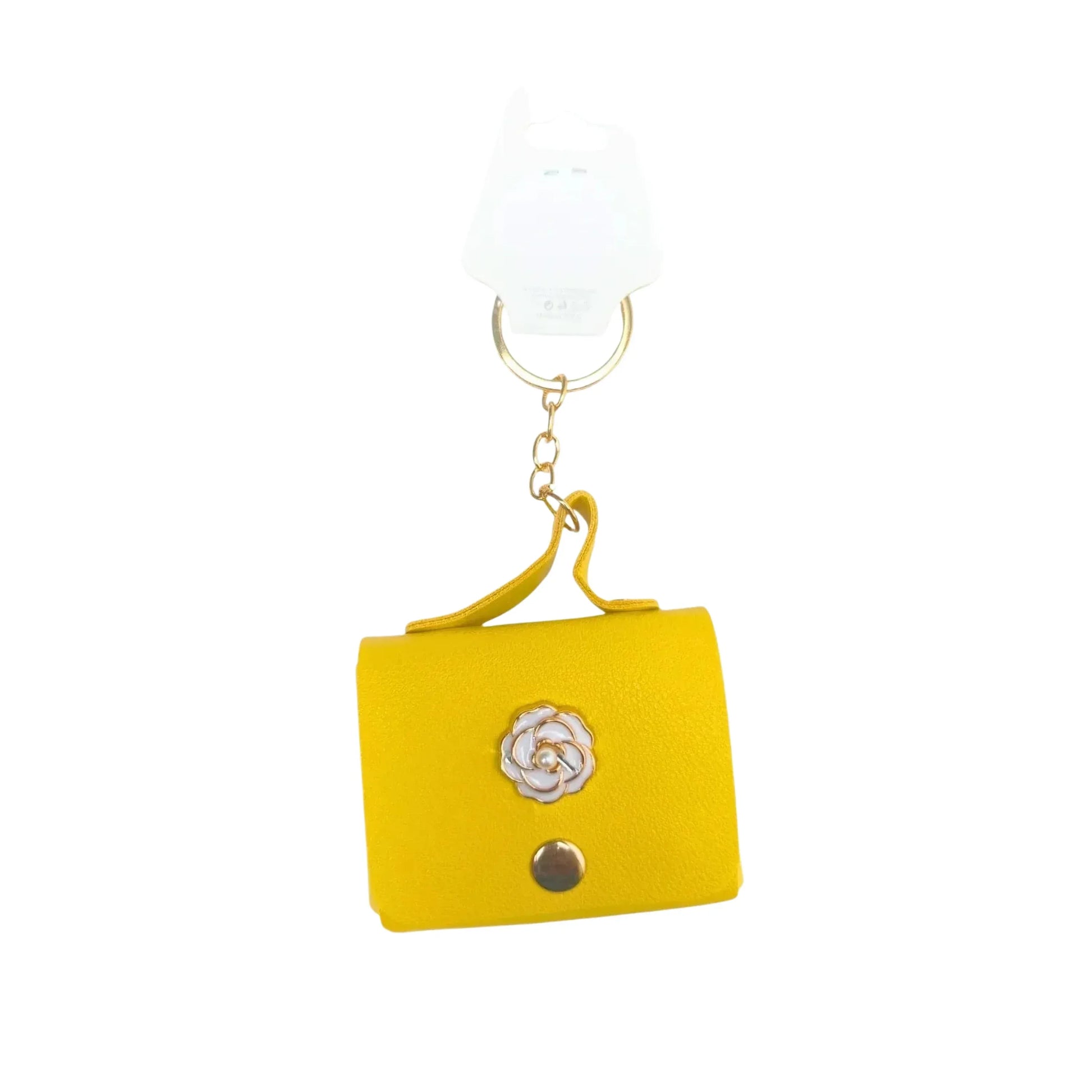 Stile Donna portachiavi mini portamonete ecopelle floreale – vista supplementare 11