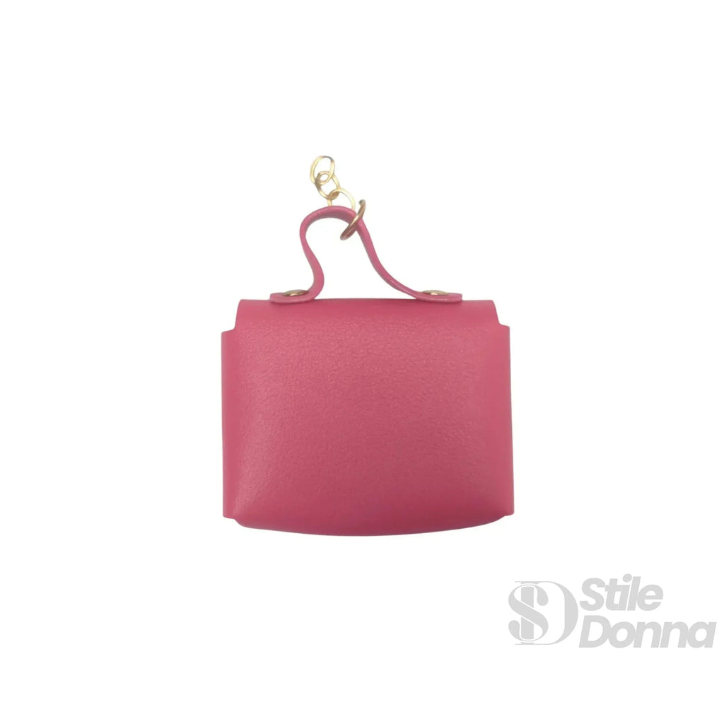 Stile Donna portachiavi mini portamonete ecopelle floreale – vista supplementare 14