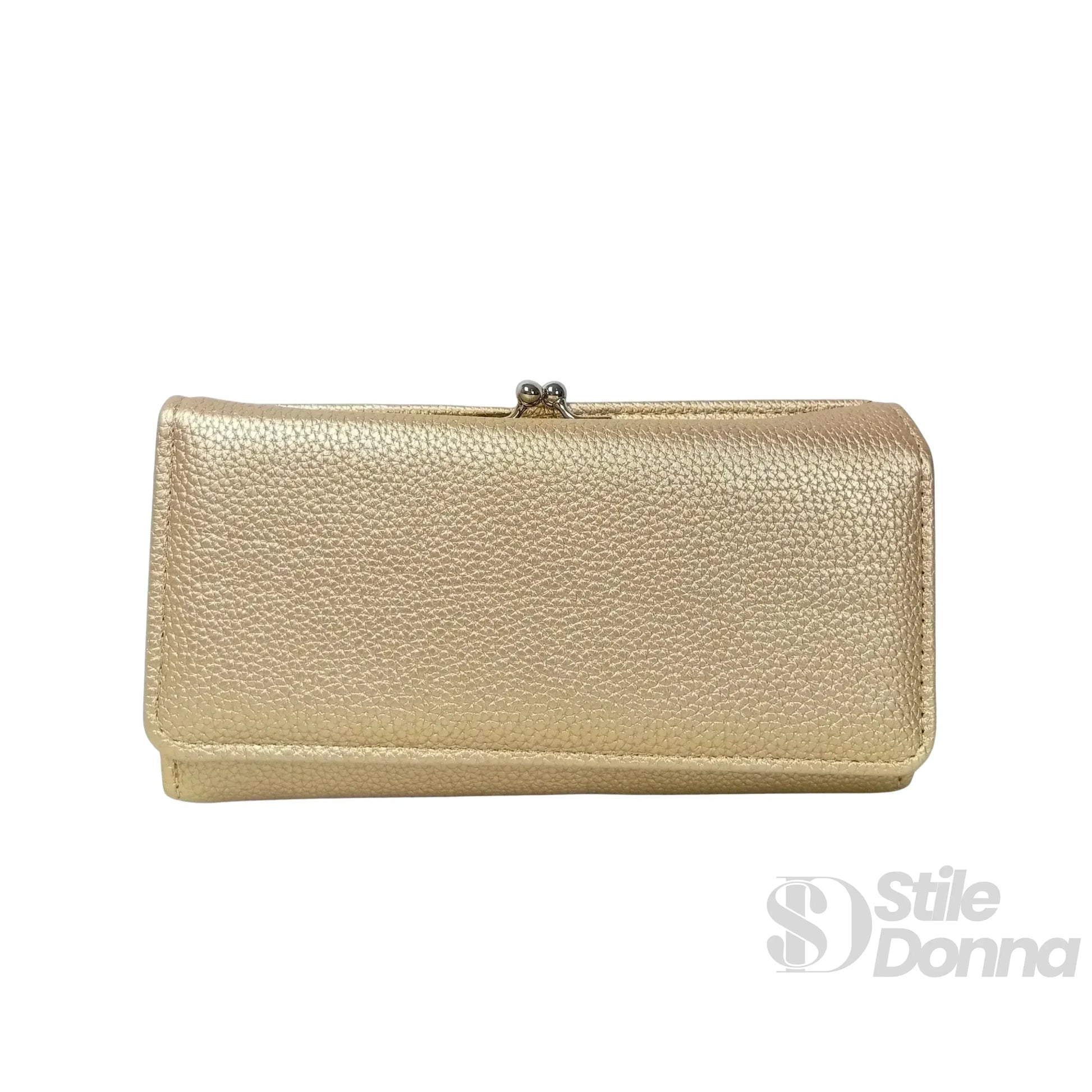 Stile Donna portafoglio ecopelle con scomparti carte – vista posteriore