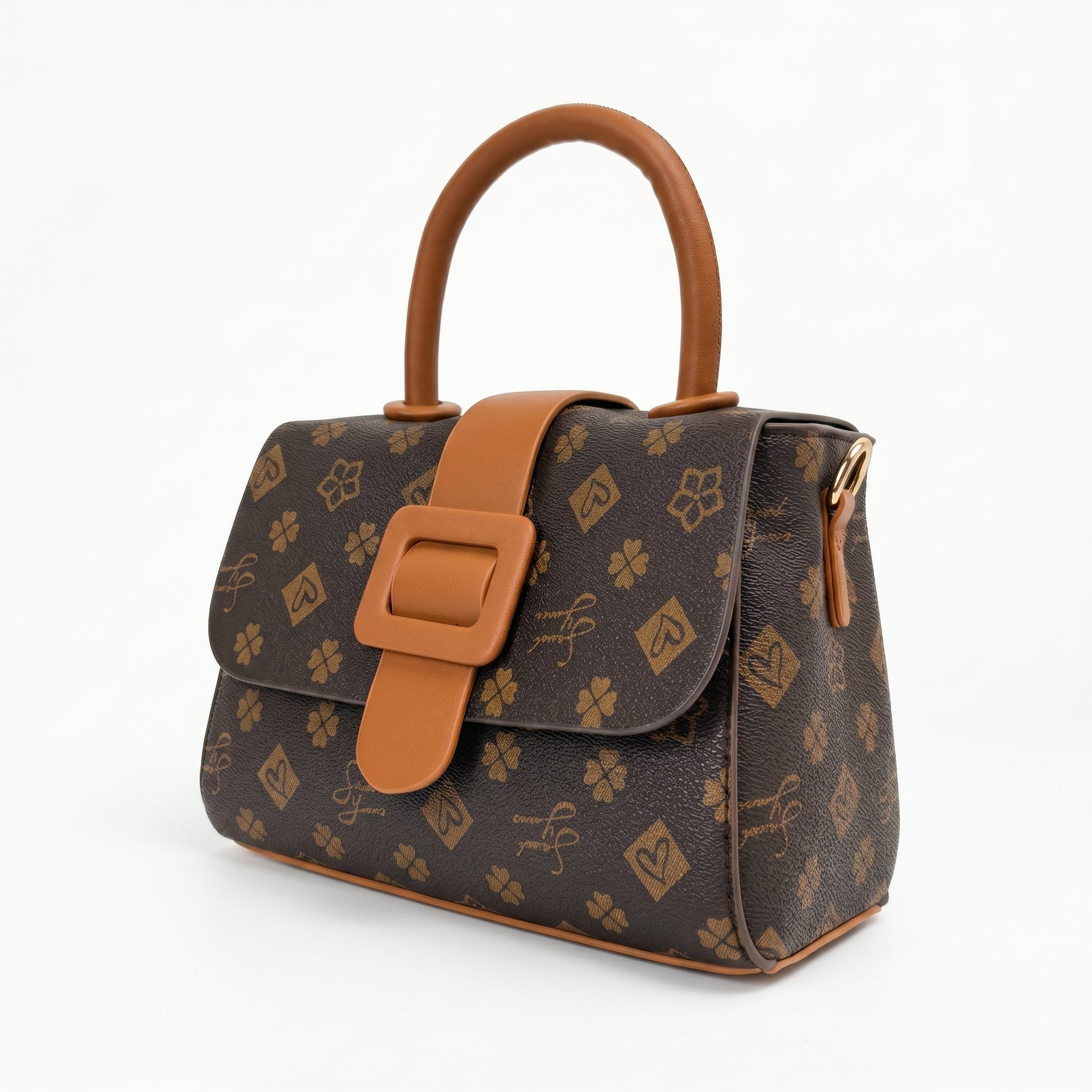 Sweet Years mini borsa a tracolla ecopelle stampa floreale – vista supplementare