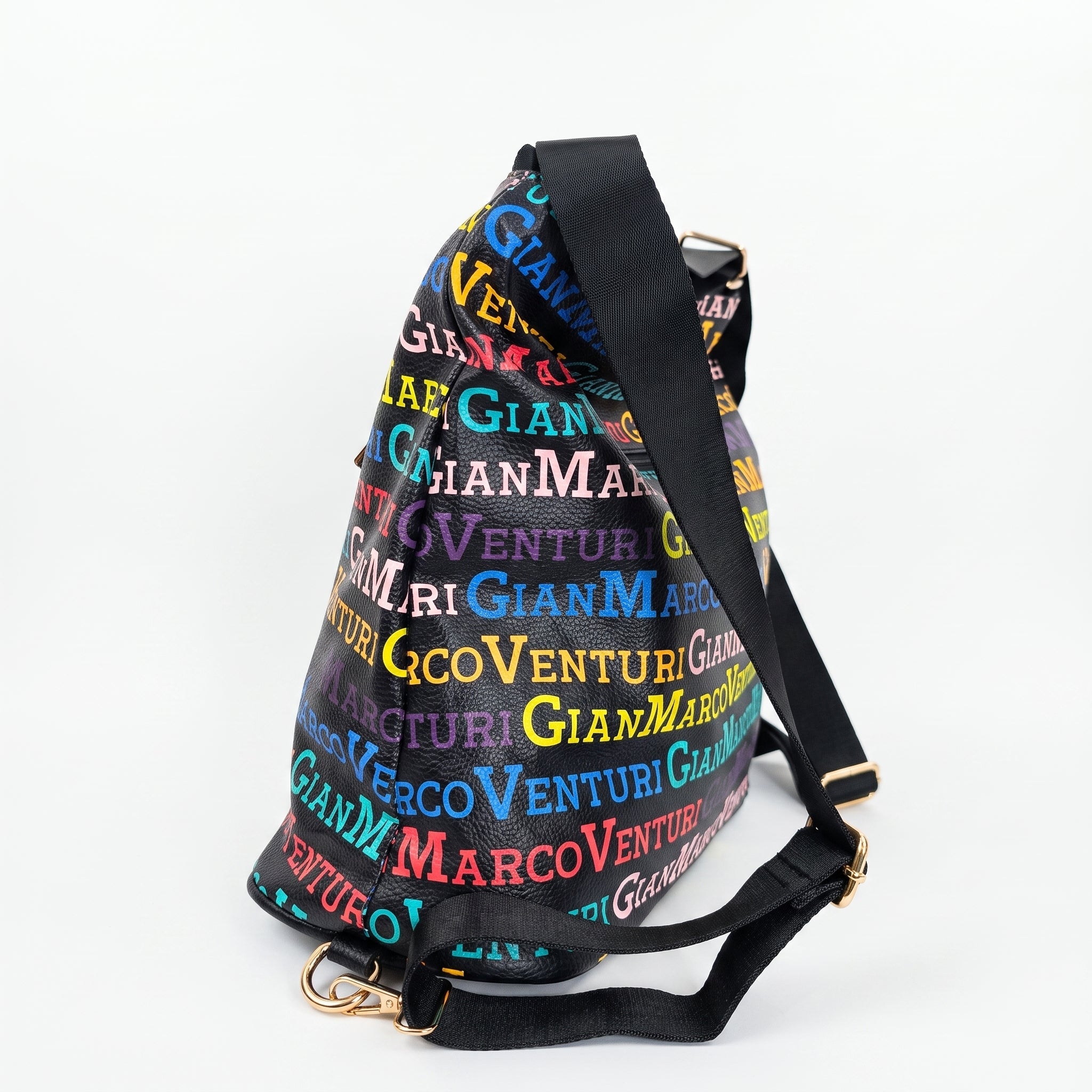 Borsa 2 in 1 Gianmarco Venturi – Hobo & Zaino Multicolor - Stile Donna Bags