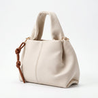 Borsa a Mano Coconuda in Ecopelle Goffrata con Charm Decorativo e Tracolla - Stile Donna Bags