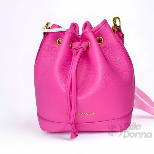 borsa-a-secchiello-in-pelle-enrico-coveri-ms-3271-vivace-125 - Stile Donna Bags