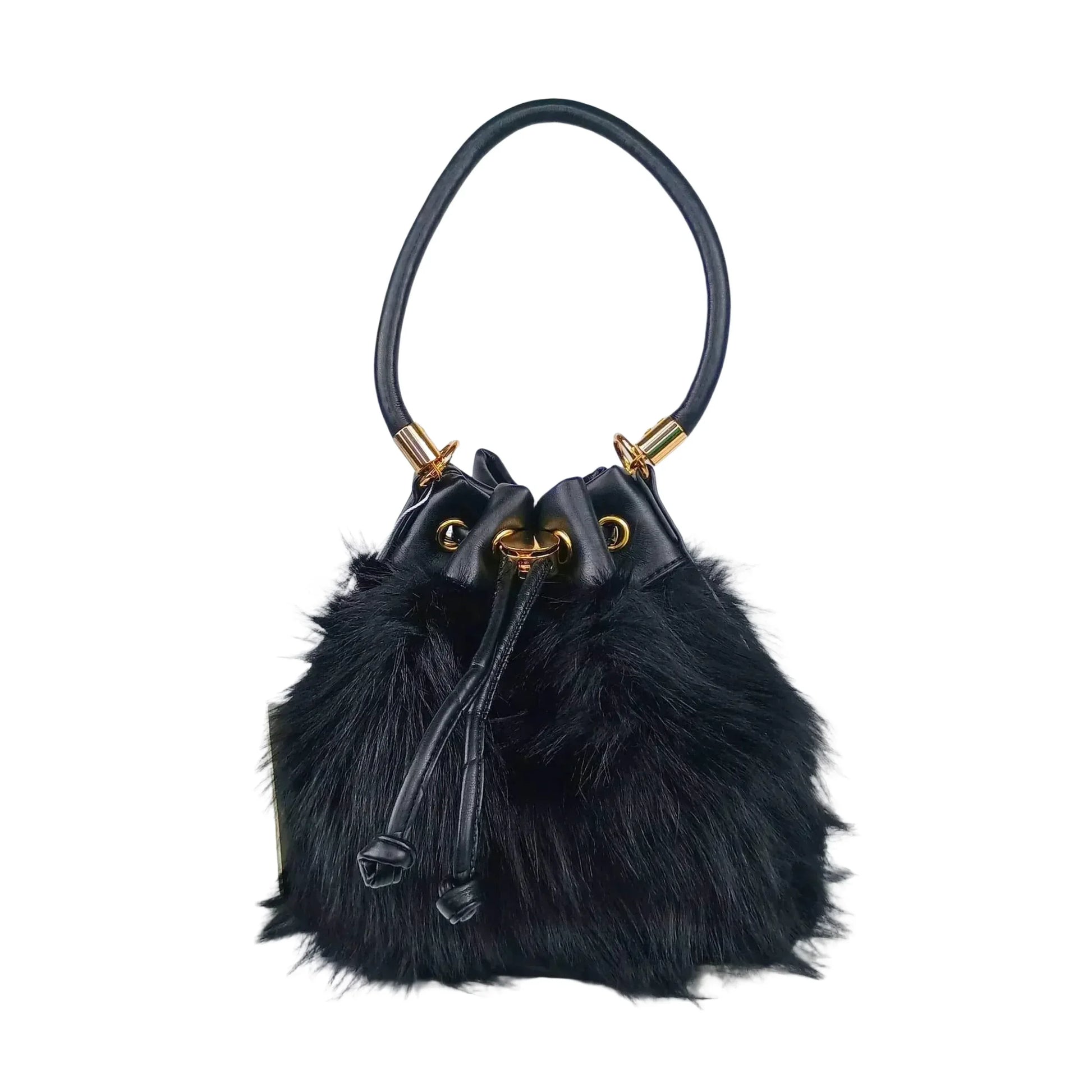 borsa-a-secchiello-in-pelliccia-sintetica-coconuda-ms-1519-tracolla-462 - Stile Donna Bags
