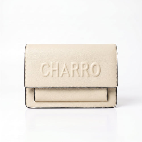 Borsa a Tracolla Charro con Logo in Rilievo - Stile Donna Bags