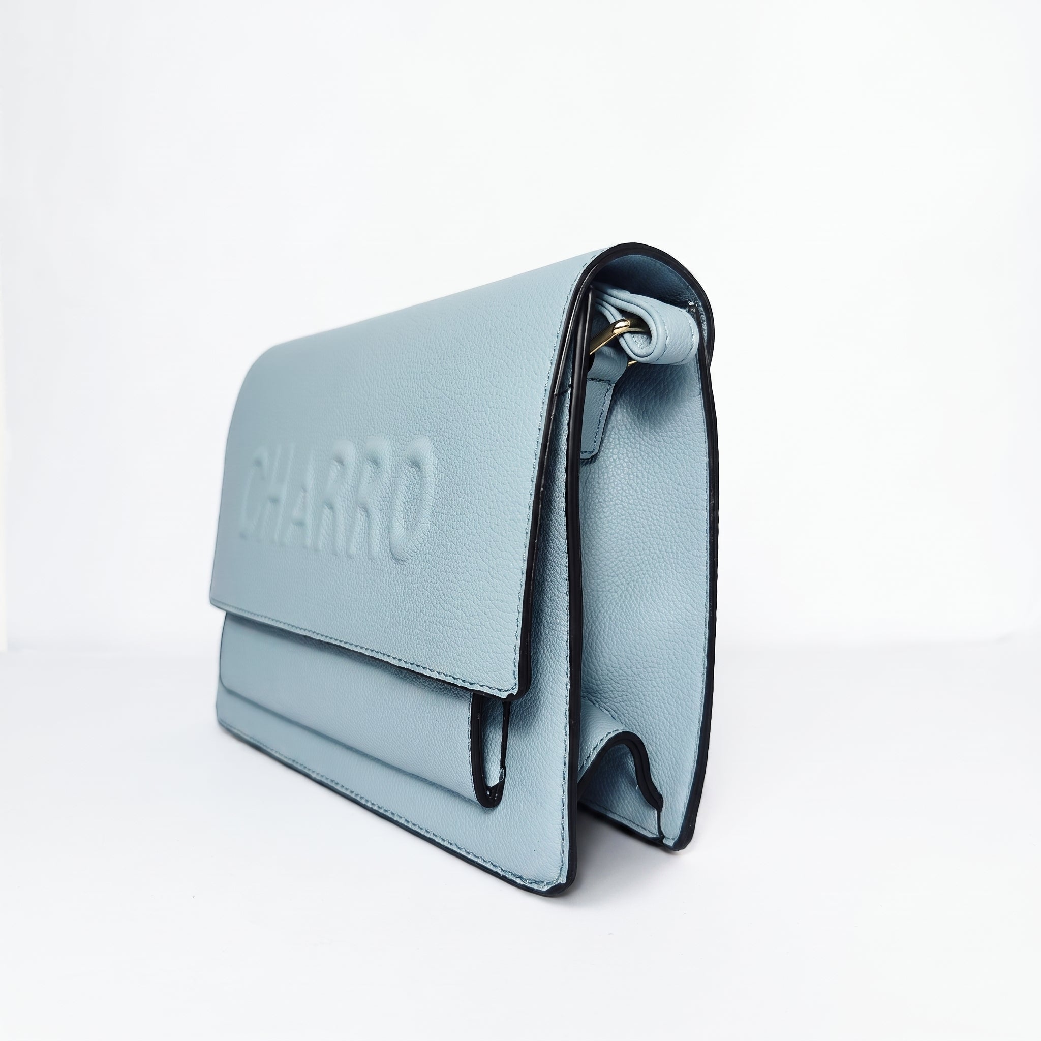 Borsa a Tracolla Charro con Logo in Rilievo - Stile Donna Bags