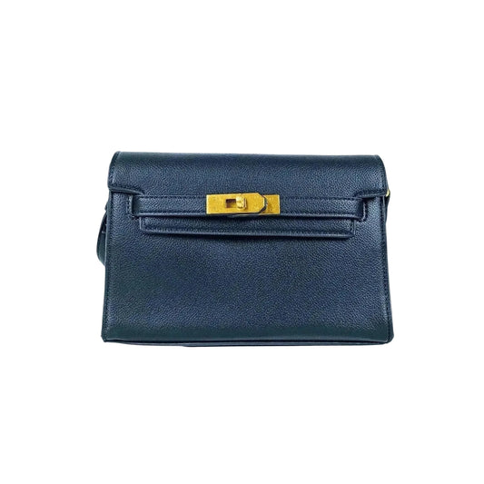 borsa-a-tracolla-in-pelle-enrico-coveri-testurizzata-263 - Stile Donna Bags