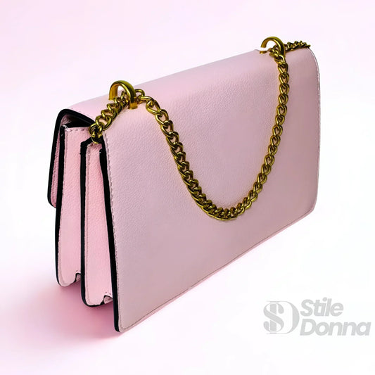 borsa-a-tracolla-in-pelle-rosa-ms-8441-morbida-721 - Stile Donna Bags