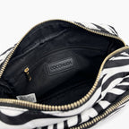 Borsa Coconuda Zebrata in Nylon con Stampa Animalier - Stile Donna Bags