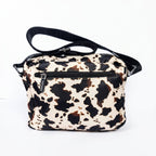 Borsa Coconuda Zebrata in Nylon con Stampa Animalier - Stile Donna Bags