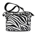 Borsa Coconuda Zebrata in Nylon con Stampa Animalier - Stile Donna Bags