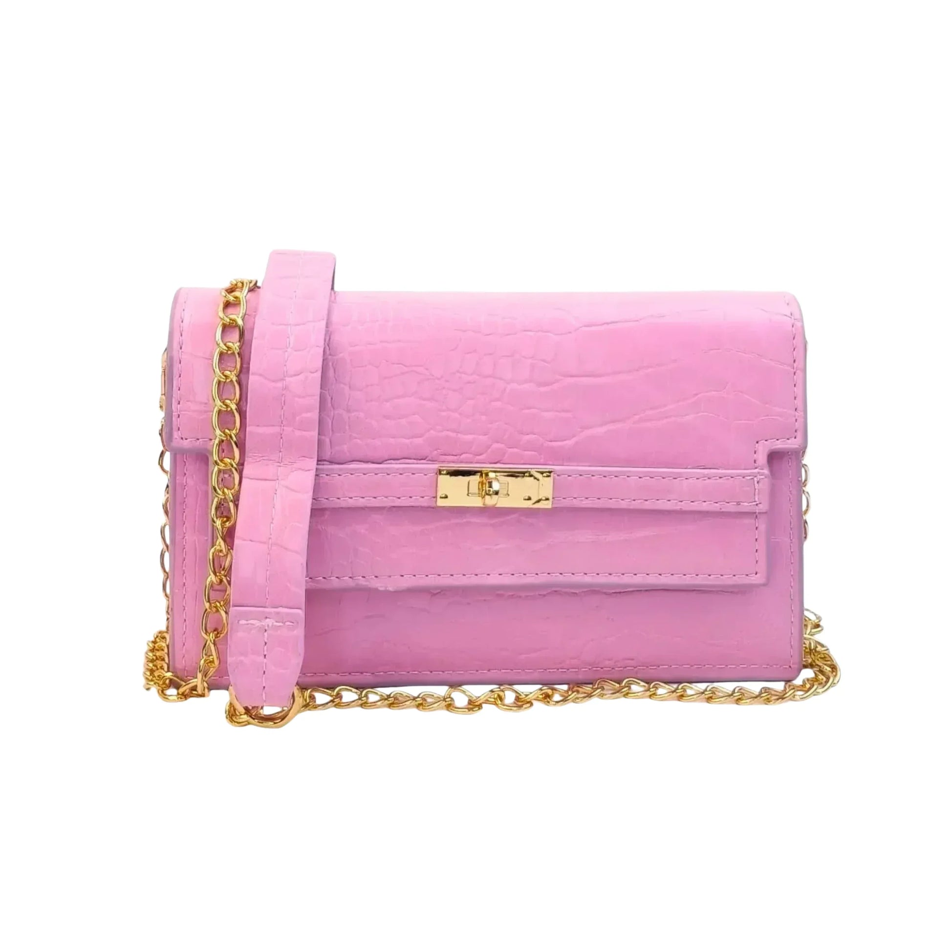 borsa-da-donna-online-con-texture-coccodrillo-rosa-a-tracolla-pelle-128 - Stile Donna Bags