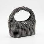 Borsa da Sera in Mesh di Strass Oro - Stile Donna Bags