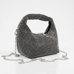 Borsa da Sera in Mesh di Strass Oro - Stile Donna Bags