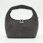 Borsa da Sera in Mesh di Strass Oro - Stile Donna Bags