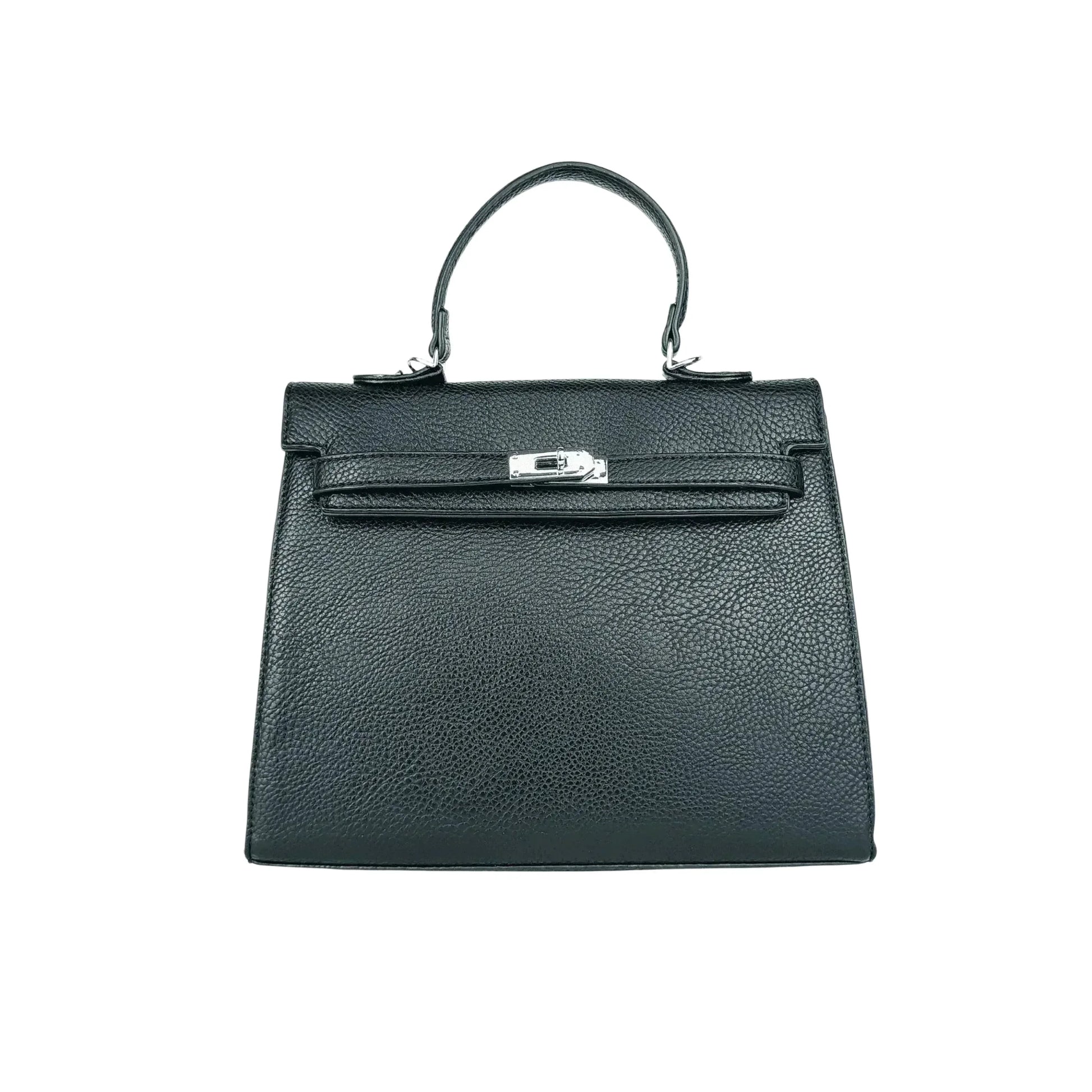 borsa-gialla-con-dettagli-in-metallo-argentato-a-mano-kelly-hermes-872 - Stile Donna Bags
