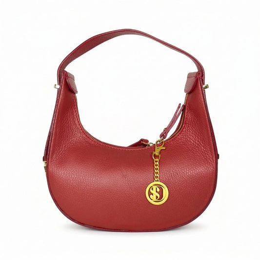 borsa-hobo-donna-elite-in-vera-pelle-a-mano-ricca-843 - Stile Donna Bags