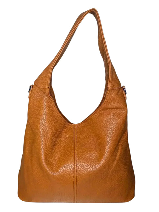 borsa-hobo-in-pelle-marrone-ms-6569-a-mano-347 - Stile Donna Bags