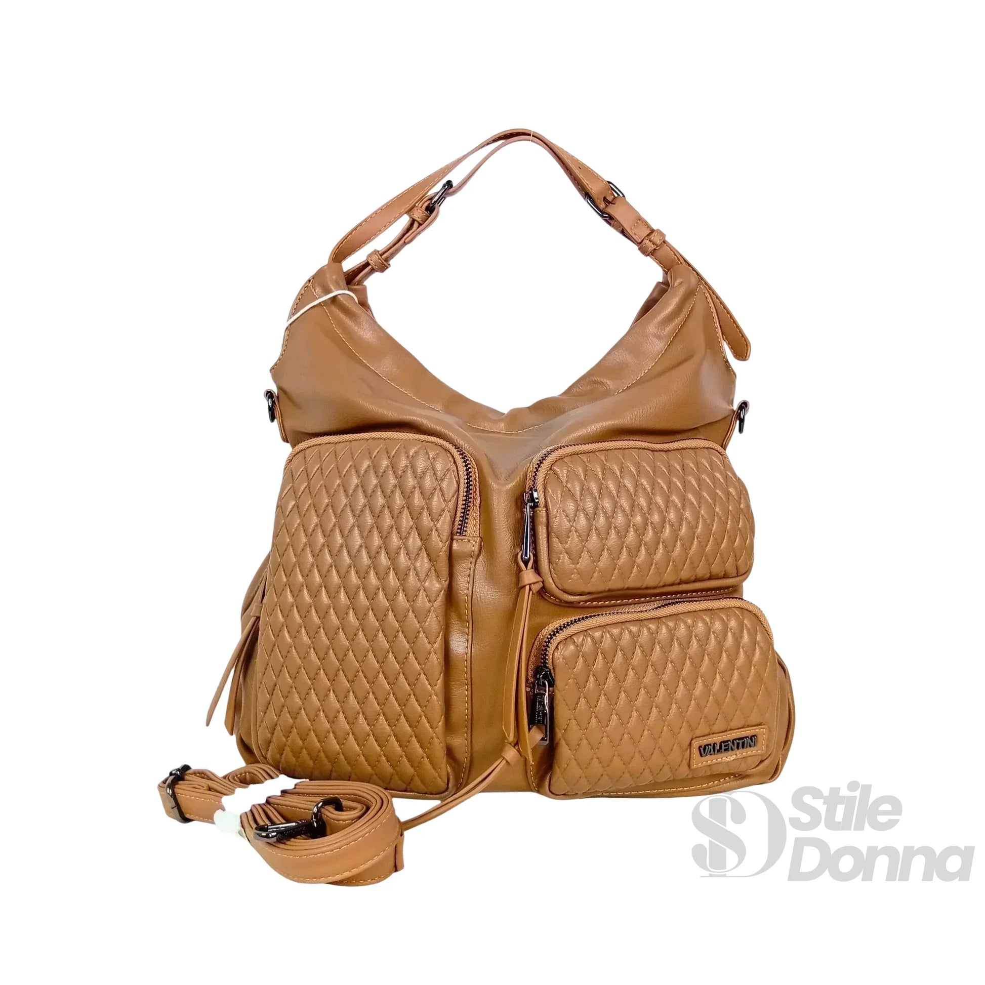borsa-hobo-in-pelle-pu-da-donna-valentini-a-mano-461 - Stile Donna Bags