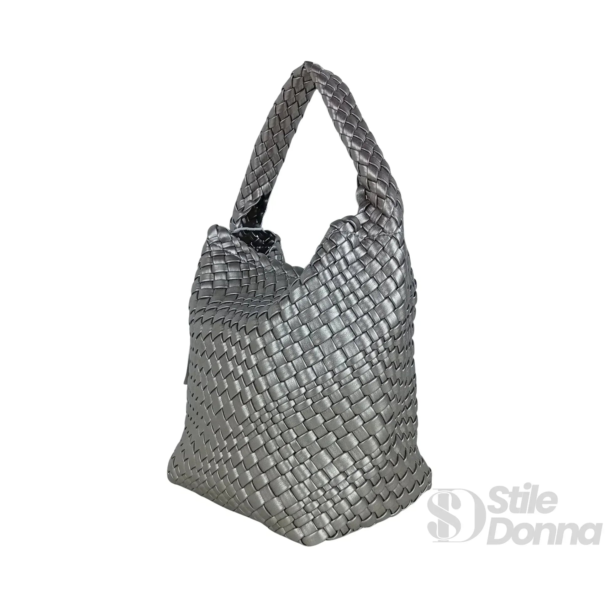 borsa-in-ecopelle-intrecciata-a-mano-hobo-pelle-294 - Stile Donna Bags