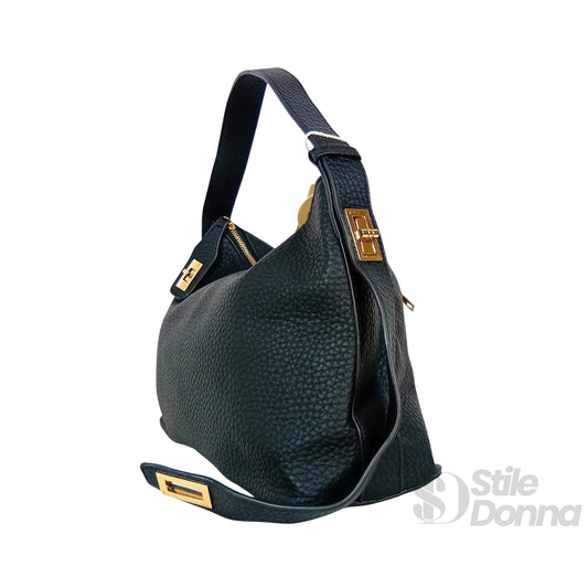borsa-in-pelle-valentini-hobo-ms-4045-a-mano-838 - Stile Donna Bags