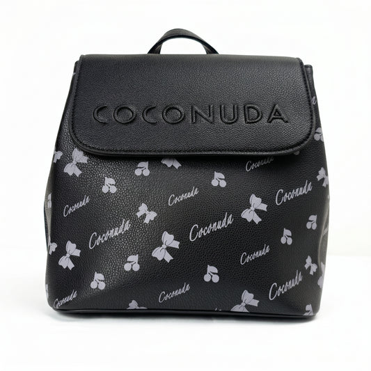 Zaino in pelle di cocco con chiusura magnetica by Stile Donna Bags