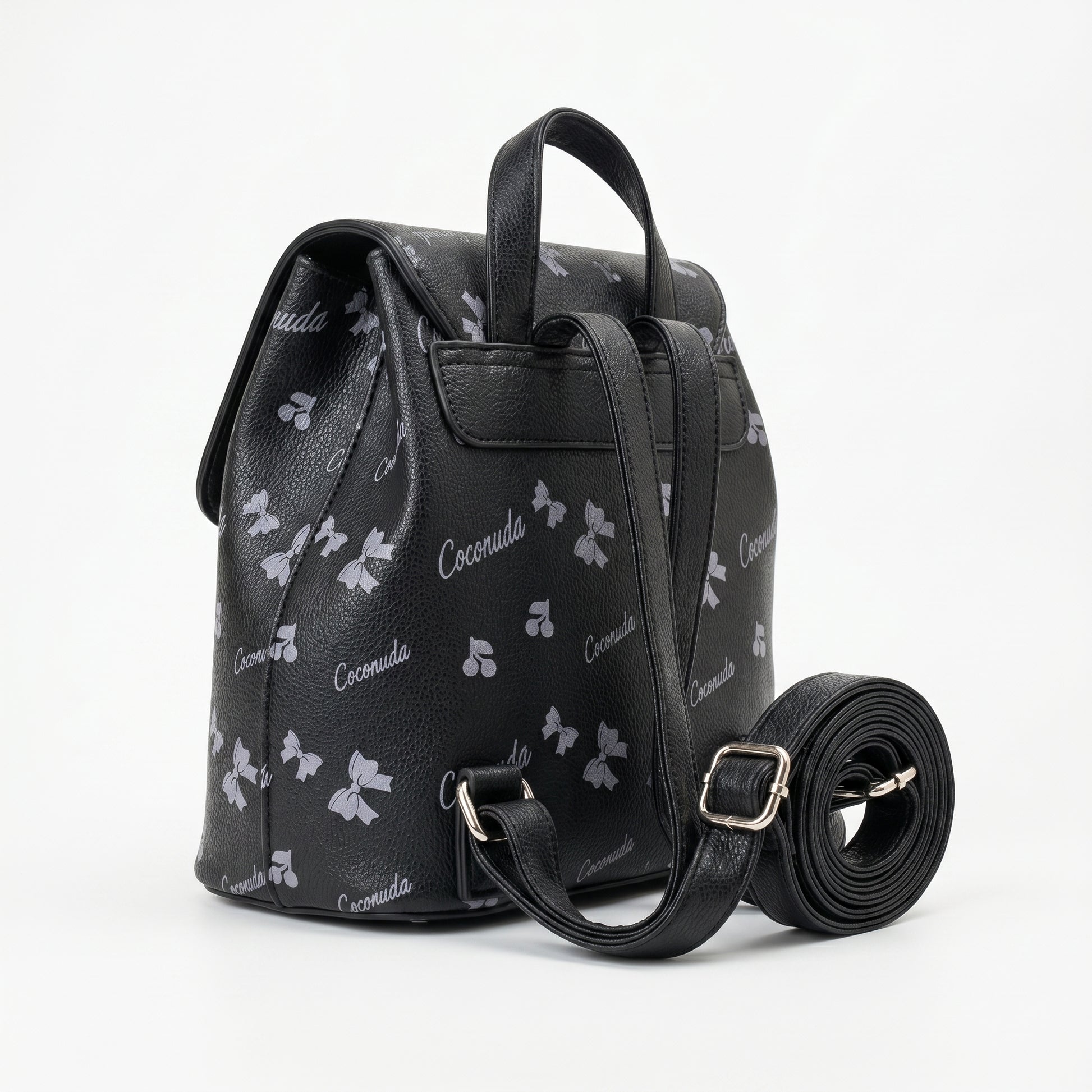 Zaino in pelle di cocco con chiusura magnetica by Stile Donna Bags