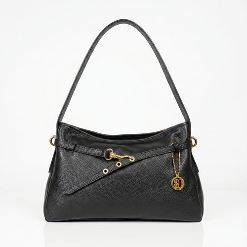 Allicia borsa a tracolla vera pelle made in Italy – vista 1