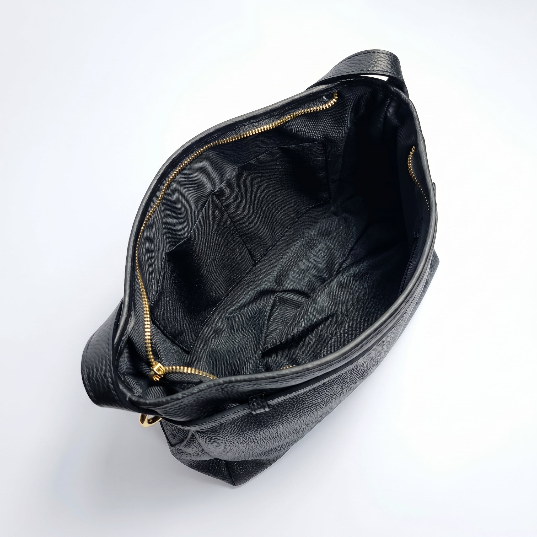 Allicia borsa a tracolla vera pelle made in Italy – vista 5