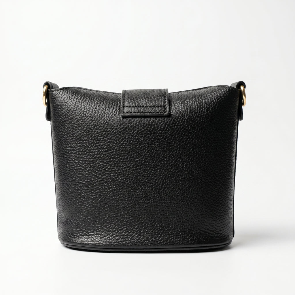 Emma borsa donna vera pelle con chiusura a torsione – vista 8