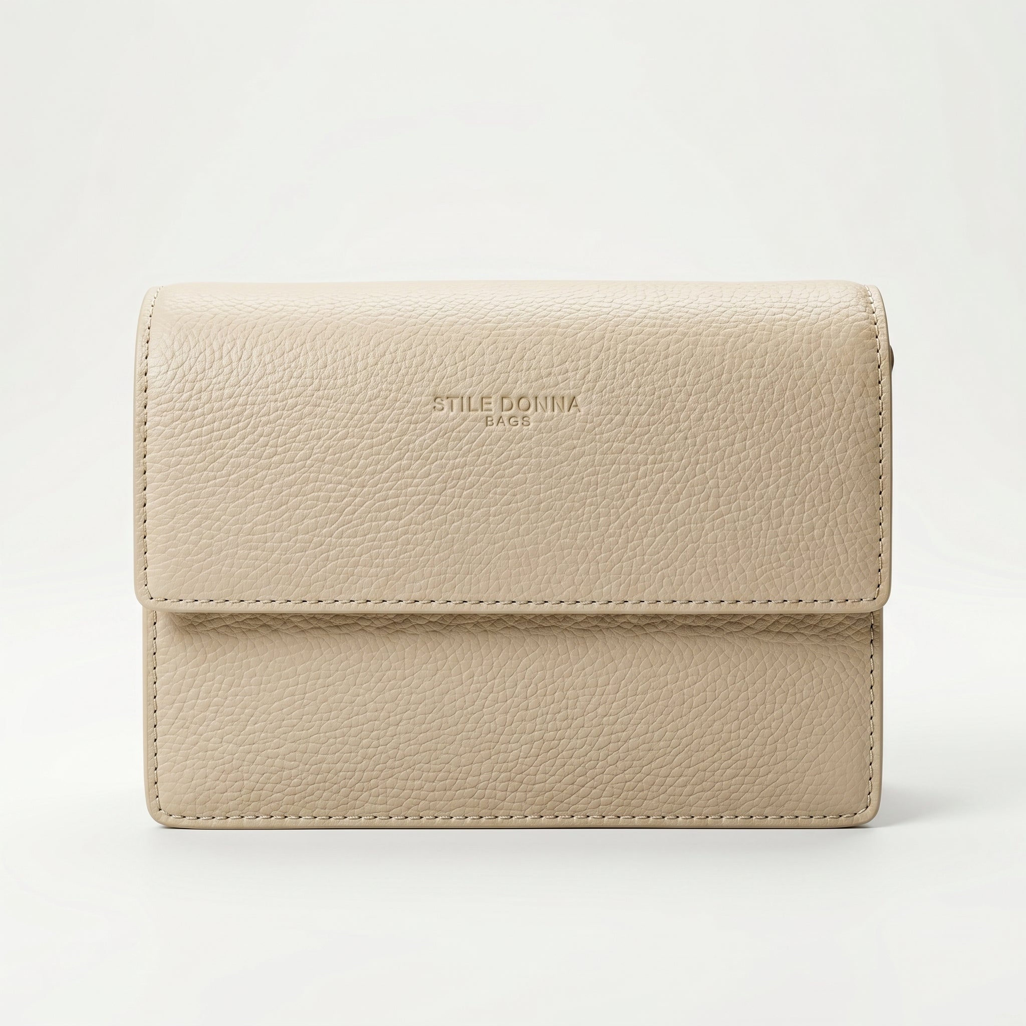 Luxe borsa a tracolla vera pelle con chiusura magnetica – vista 2