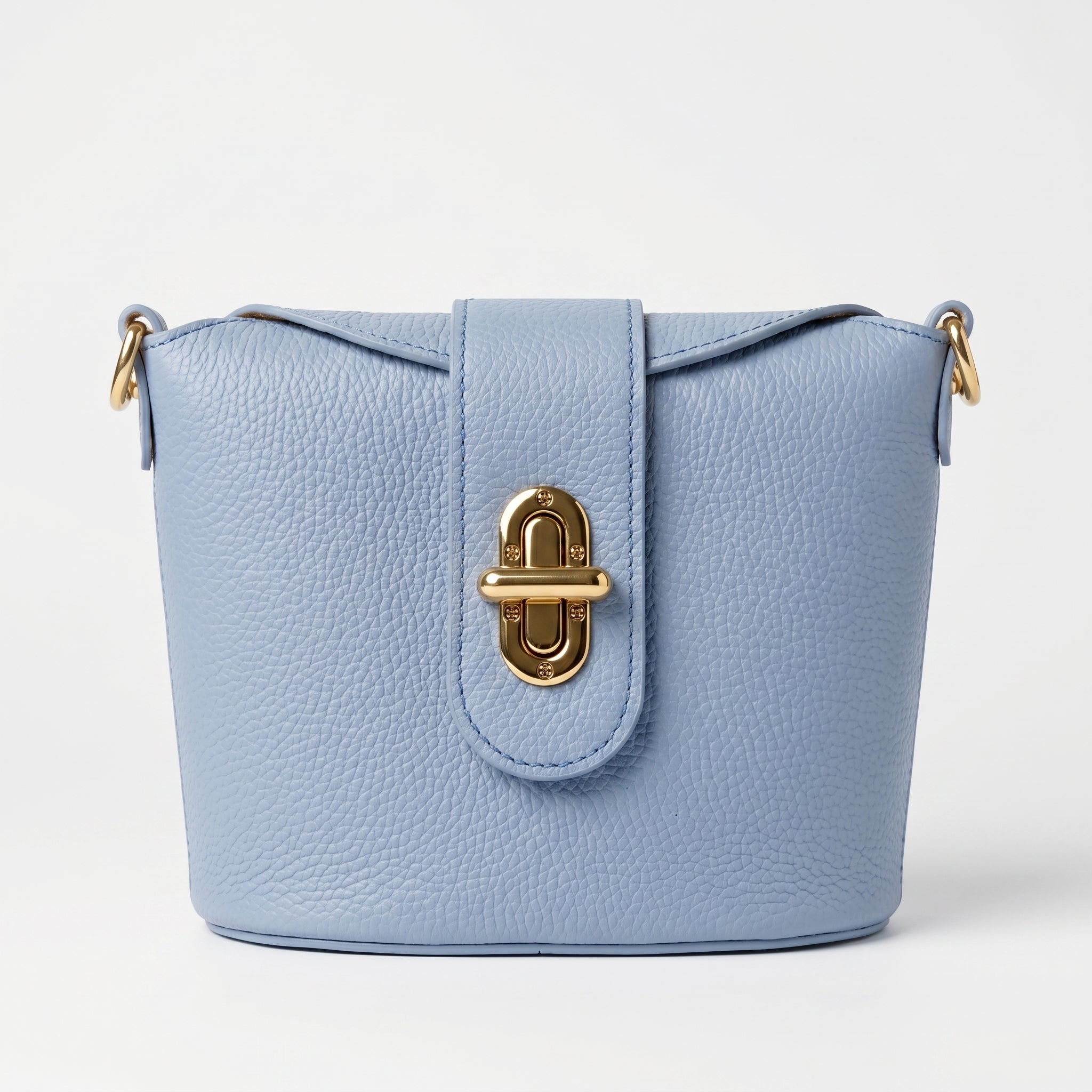 Emma borsa donna vera pelle con chiusura a torsione – vista 2