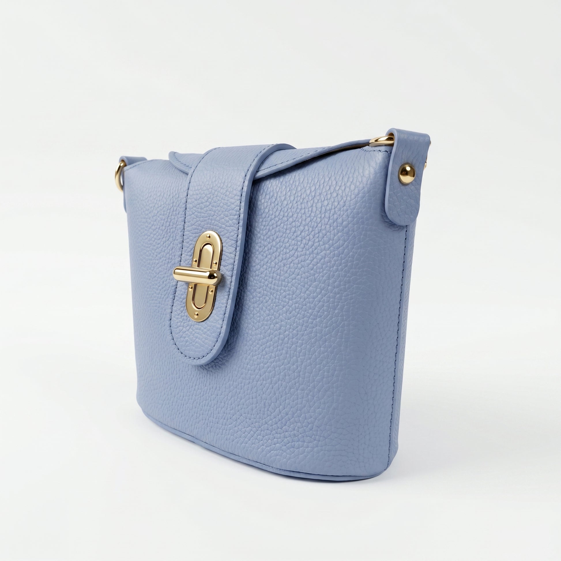 Emma borsa donna vera pelle con chiusura a torsione – vista 6
