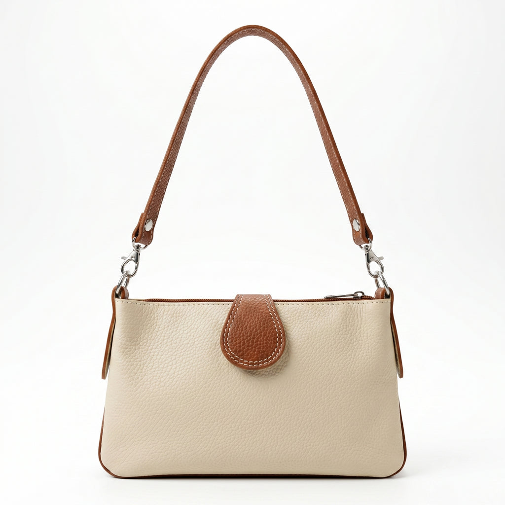 Matilde borsa a spalla donna vera pelle – vista 4