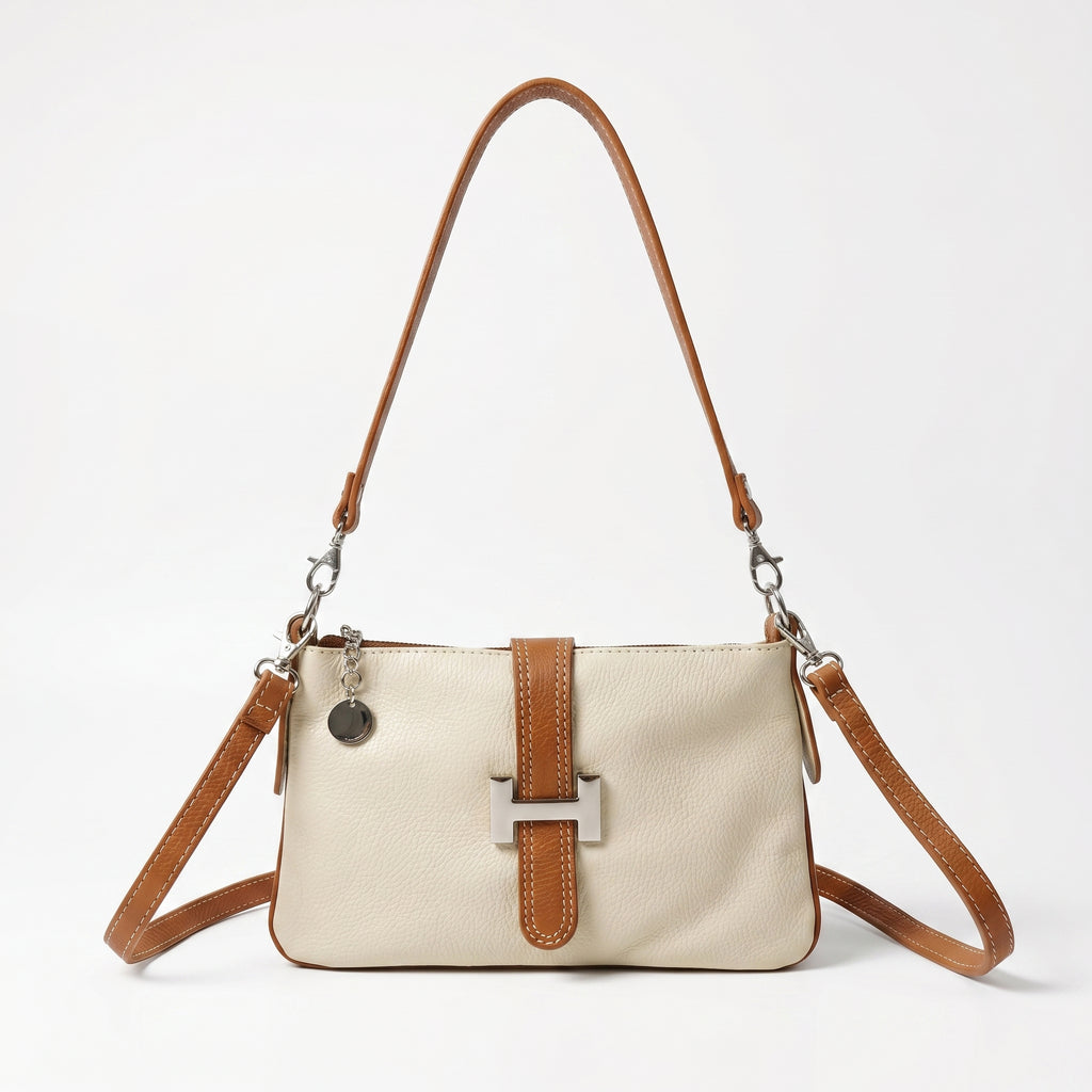Matilde borsa a spalla donna vera pelle – vista 3