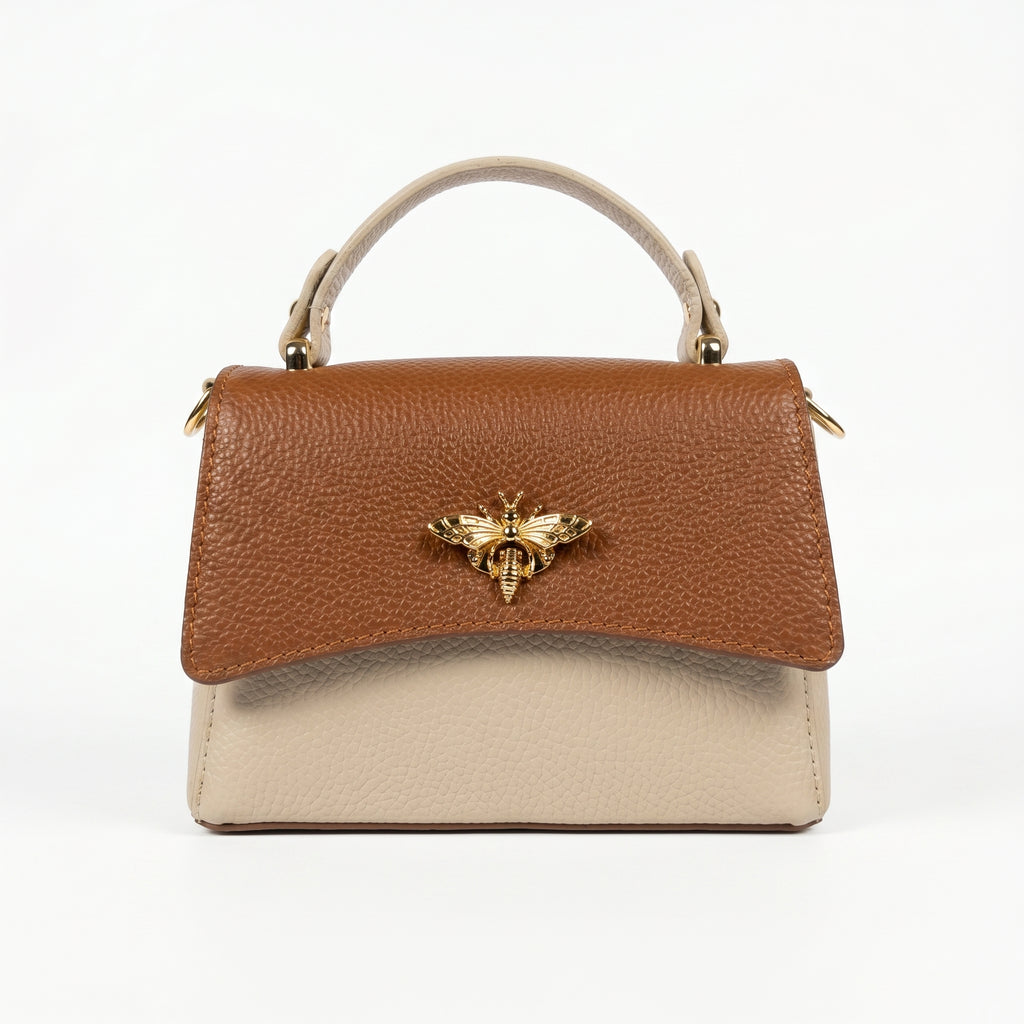 Borsa Farfalla in Vera Pelle Made in Italy