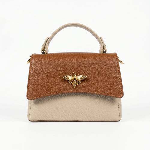 Borsa Farfalla in Vera Pelle Made in Italy - Borsa a mano - Stile Donna Bags