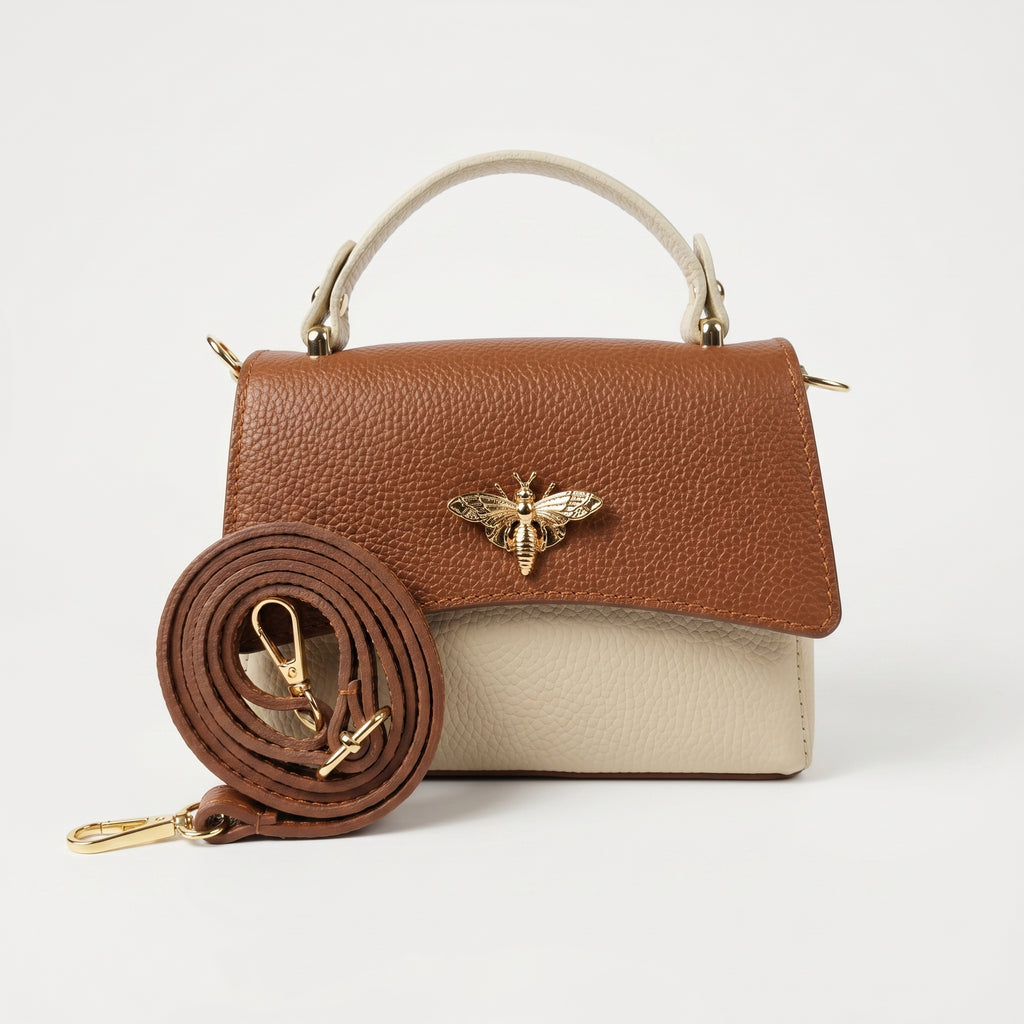 Borsa Farfalla in Vera Pelle Made in Italy